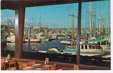 Washington Postcard Seattle The Wharf Salmon Bay