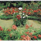 British Columbia BC Postcard Victoria Butchart Gardens Gazing Ball