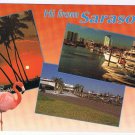 Florida Postcard Sarasota Multi View