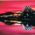Florida Postcard Disneyworld Epcott Center Horizons The Land Sunset