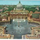 Italy Postcard Rome Roma Piazza St Peter's Square