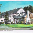 Pennsylvania Postcard Gettysburg Eisenhower Home