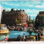 Postcard Trafalgar Square Fountains London England UK