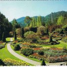 British Columbia BC Postcard Victoria Butchart Gardens 30 Acres Sunken Garden