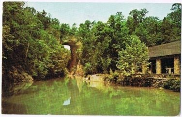 Virginia Postcard Natural Bridge Lee Highway Wonder of the World Tichnor