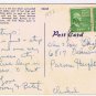 Utah Postcard Salt Lake City Mormon Temple Square 1953