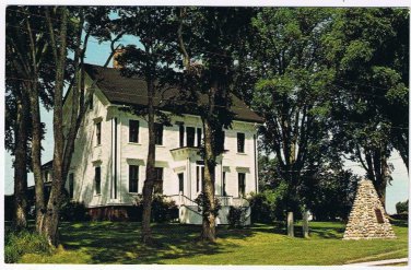 Nova Scotia Postcard Maitland Lawrence House Shipbuilder