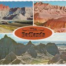 South Dakota Postcard Badlands National Monuments