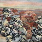 Arizona Postcard Grand Canyon In Winter