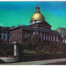Massachusetts Postcard Boston State House Capitol Building