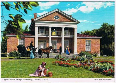 Ontario Postcard Morrisburg Upper Canada Village Crystal Hall