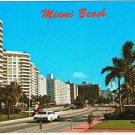 Florida Postcard Miami Beach Collins Ave Skyline Of Hotels