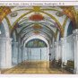 District Of Columbia DC Postcard Washington Library Of Congress Hall Of Poets