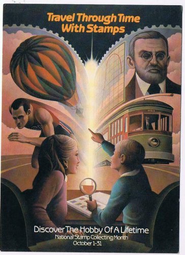 Hobby Postcard Stamp Collecting Month October Travel Through Time