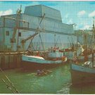 Quebec Postcard Riviere du Renard Fox River La Gasperie Fishing Draggers