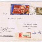 Stamps Art Hungary Envelope Budapest Musician Composer