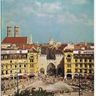 Germany Postcard Munich Munchen Gate Karlsplatz Stachus