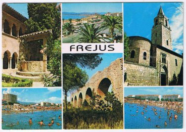 France Postcard Frejus Cote Variose Multi View
