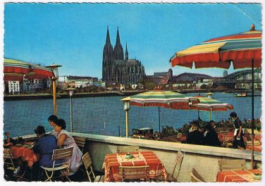 Germany Postcard Koln Cologne On The Rhine