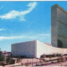 Postcard United Nations Building NYC New York