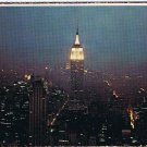 Postcard Panoramic View NYC Observation Roof Atop RCA Building New York