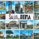 Postcard Greetings From Saluti Da Roma Rome Multi View