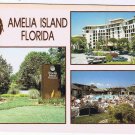Florida Postcard Amelia Island Vacation Playground Multi View