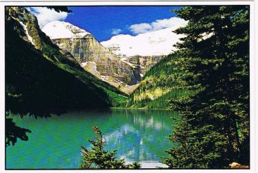 Alberta Postcard Lake Louise Banff National Park Canadian Rockies