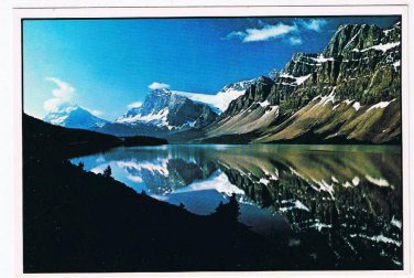Alberta Postcard Bow Icefield Parkway Lake Banff National Park Canadian Rockies