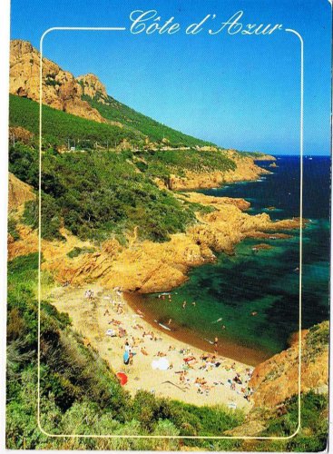 France Postcard Cote d'Azur Nice Les Plagues de l'Estere