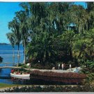 Florida Postcard Cypress Gardens Sightseeing Boats