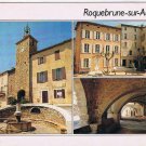 France Postcard Roquebrune Sur Argens Village
