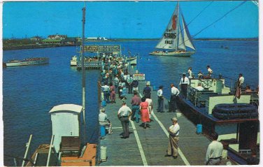 New Jersey Postcard Inlet Pier Atlantic City