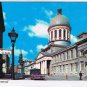 Quebec Laminated Postcard Old Montreal Saint Claude