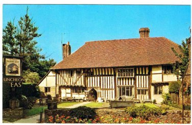 United Kingdom UK Postcard Battle The Pilgrims Rest