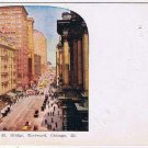 Illinois Postcard Chicago Randolph St Bridge Eastward 1908