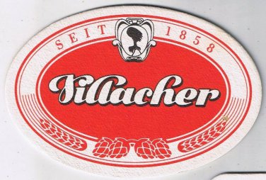 Villacher Beer Coaster Karnten Card Back