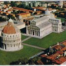 Italy Postcard Pisa Veduta Aerial View