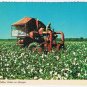 Postcard Mechanical Cotton Picker In Georgia
