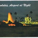 Postcard Honolulu Airport At Night