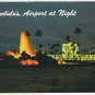 Postcard Honolulu Airport At Night
