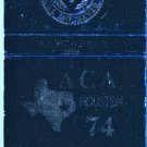 Matchbook Cover American Correctional Association Huntsville Texas