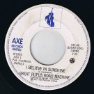 Great Rufus Road Machine I Believe In Sunshine 45 I Could Fall In Love With You