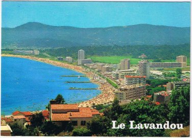 France Postcard Le Lavandou Cote d"Azur Nature's Miracle