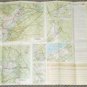 VINTAGE Texaco Roadmap Pennsylvania 1969