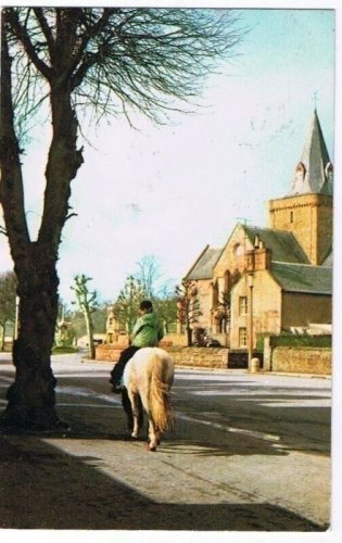 The Square Dornoch Scotland Postcard