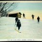 Out On A Ski Trail Quebec Canada Postcard PECO