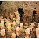 Bath England UK Postcard Roman Baths West Baths Hypocaust Room