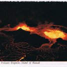 Postcard Kilauea Volcano Eruption Island Of Hawaii