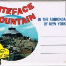 New York Postcard Booklet Whiteface Mountain In The Adirondacks